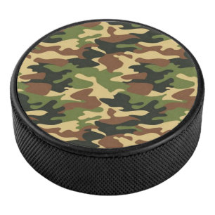 camouflage hockey puck