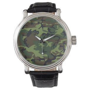 Camouflage Horloge