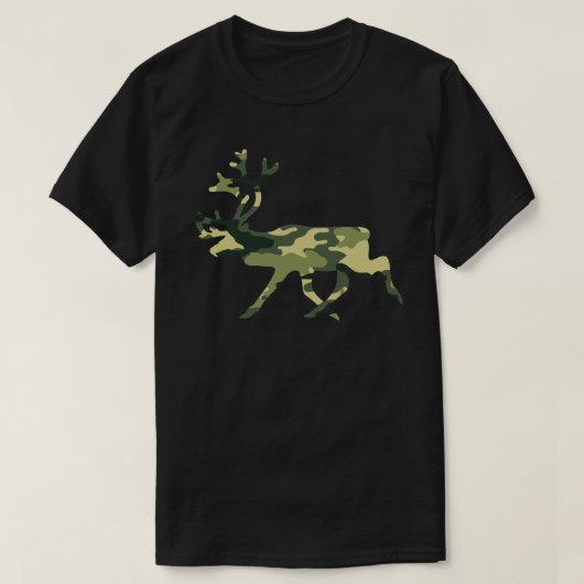 Camouflage in het Caribisch gebied / Camouflage T-shirt (Design voorkant)