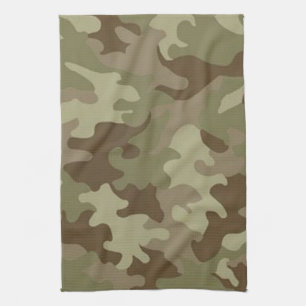 Camouflage keukenhanddoek