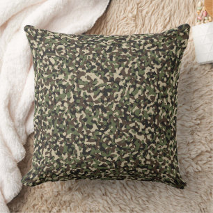 Camouflage klein kussen
