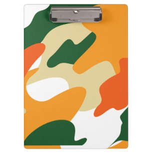 camouflage klembord