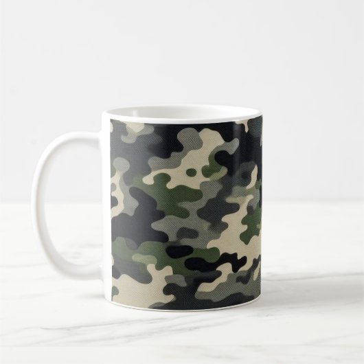 Camouflage Koffiemok (Links)