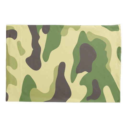 Camouflage Kussensloop (Achterkant)