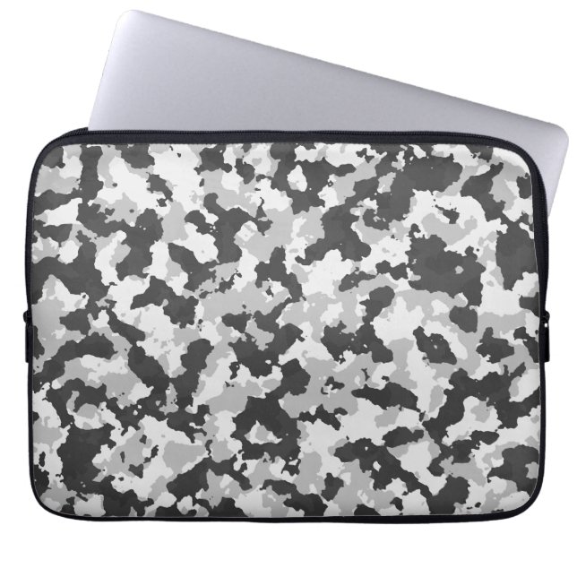 camouflage laptop sleeve (Voorkant)