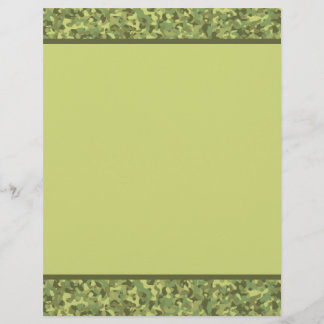 Camouflage legerdrukpapier