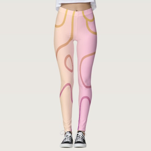 camouflage leggings (Voorkant)