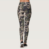 Camouflage Leggings Féminins (Dos)