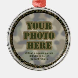 Camouflage Lijst Ornament