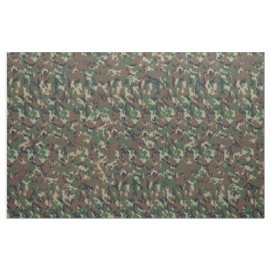 camouflage militair bos stof