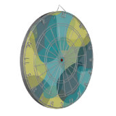 Camouflage, modern, cool, trendy, stedelijke geome dartbord (Voorkant Links)