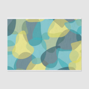 Camouflage, modern, cool, trendy, stedelijke geome tissuepapier
