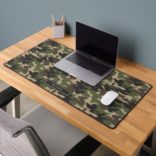 Camouflage moderne Motif Nom des enfants (Bureau 2)