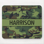 Camouflage Monogrammed Muismat (Voorkant)