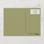 Camouflage Moose Break-out Camo Briefkaart (Achterkant)
