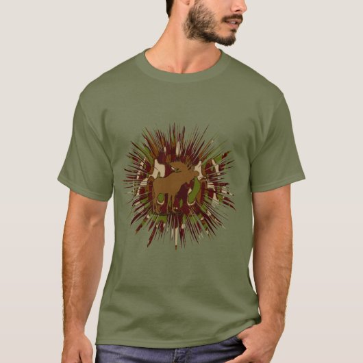 Camouflage Moose Break-out Camo T-shirt (Voorkant)