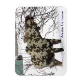 Camouflage Moose Magneet (Verticaal)