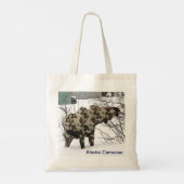 Camouflage Moose Tote Bag (Achterkant)