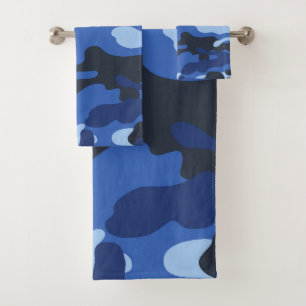 Camouflage Motif Camo Bleu