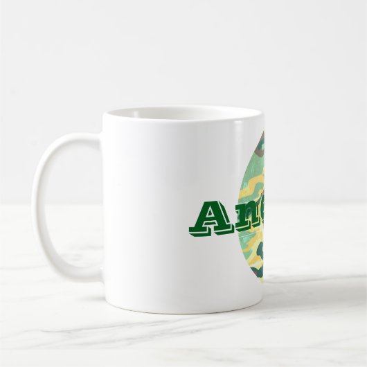 Camouflage Mug personnalisé (Gauche)