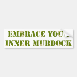 Camouflage Murdock bumpersticker