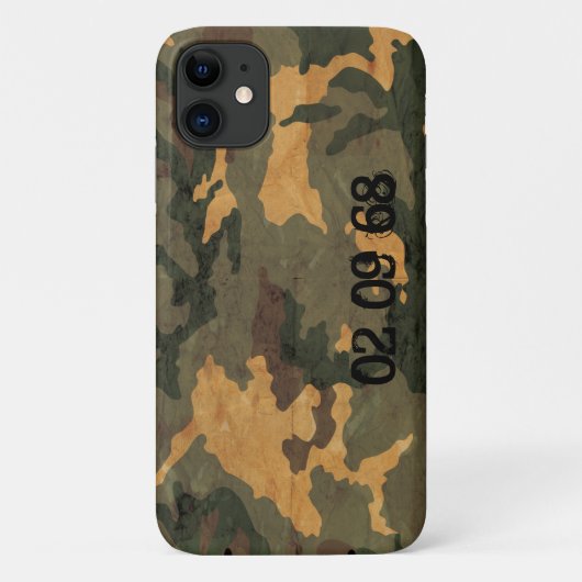 Camouflage Muster Case-Mate iPhone Case (Achterkant)