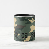 Camouflage Muster Sleeve For iPads Coffee Mug (Centre)
