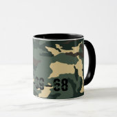 Camouflage Muster Sleeve For iPads Coffee Mug (Devant droit)
