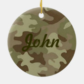 Camouflage Naam Ornament (Achterkant)