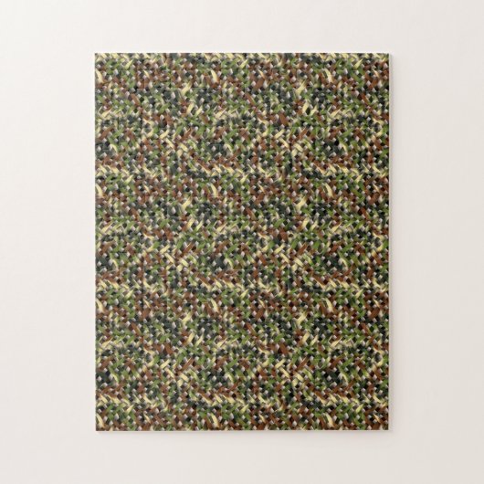 Camouflage Net Jigsaw Puzzle (Vertical)