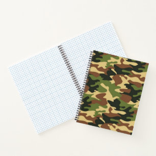 camouflage notitieboek