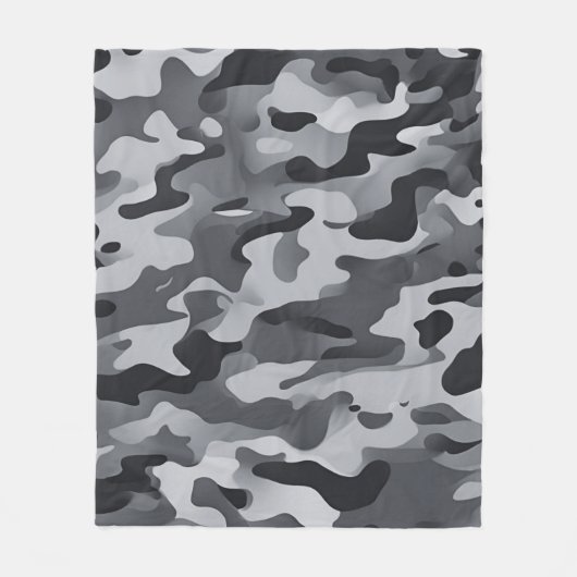 Camouflage-ontwerp Fleece Deken (Voorkant)