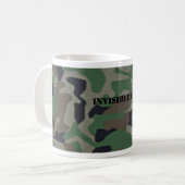 Camouflage Onzichtbare Koffiebeker Koffiemok (Voorkant links)