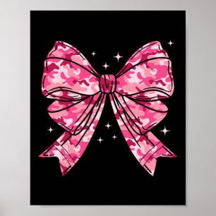 Camouflage Oude Camo Bow Camo Coquette Bow Hunting Poster