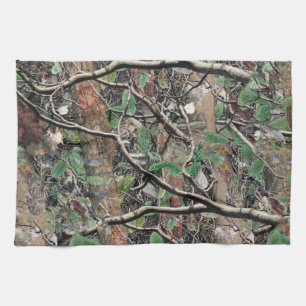 Camouflage Patroon 4 jagen Theedoek