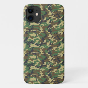 Camouflage Patroon, Militair Patroon, Camo, Leger iPhone 11 Hoesje