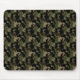 Camouflage Patroon voor het Groene Leger Muismat