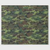 Camouflage Pattern Cadeaupapier (Vlak)