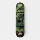 Camouflage personnalisé - Skateboard de l'armée (Devant)