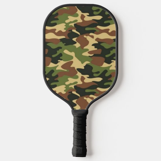 camouflage pickleball paddle (Achterkant)