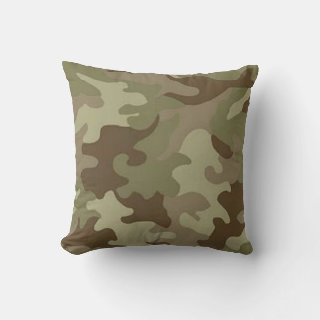 Camouflage Pillow Kussen (Voorkant)