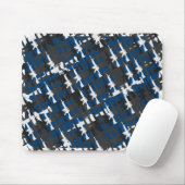 Camouflage Pistool Computerspellen Stijl Cool Mili Muismat (Met muis)