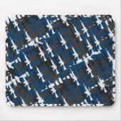 Camouflage Pistool Computerspellen Stijl Cool Mili Muismat (Voorkant)