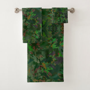 Camouflage Pixels Woods