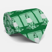 Camouflage rode kegel grappig verkeer kegel stropdas (Opgerold)