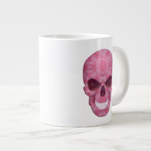 Camouflage rose Crâne Jumbo Mug