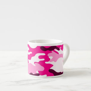 Camouflage rose Espresso Mug