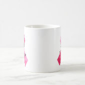 Camouflage rose Ruban Faith Mug (Centre)