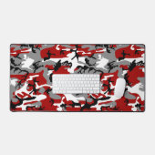 Camouflage rouge et gris, Militaire, Armée (Clavier et souris)