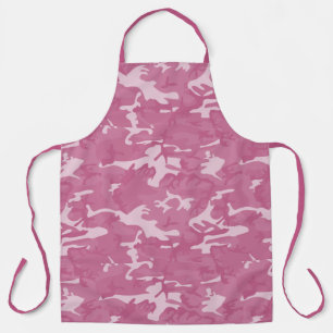 Camouflage Roze Schort